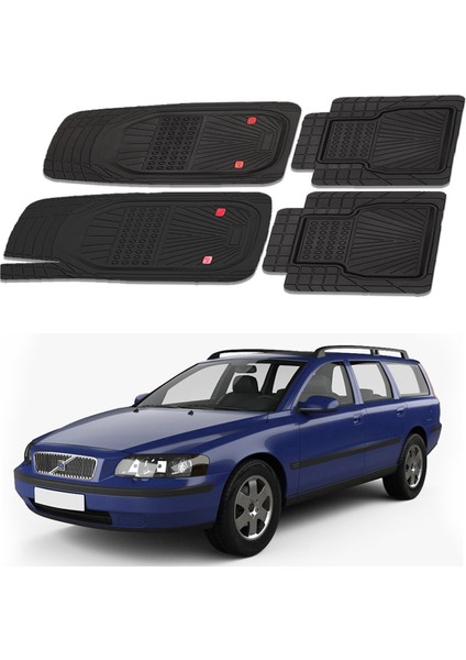 Oto Pandami Volvo V70 Typ S 2000 - 2007 Sw Uyumlu Paspas Seti PP026A1