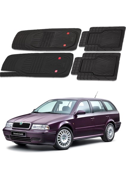 Oto Pandami Skoda Octavia 1 Kombi 1996 - 2003 Sw Uyumlu Paspas Seti PP066A1