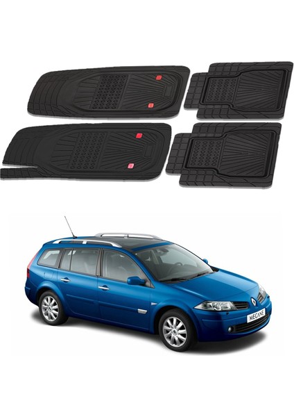 Oto Pandami Renault Megane 2 2002 - 2009 Sw Uyumlu Paspas Seti PP079A1