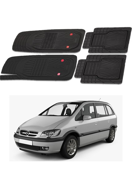 Oto Pandami Opel Zafira A 2000 - 2004 Uyumlu Paspas Seti PP095A1