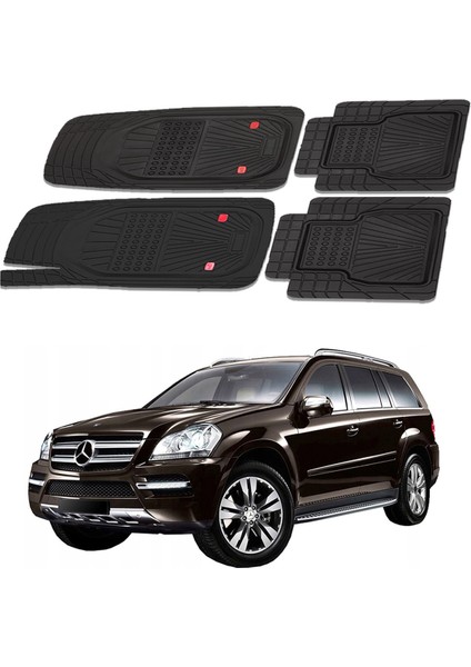 Oto Pandami Mercedes Gls I X164 2006 - 2012 Uyumlu Paspas Seti PP118A1