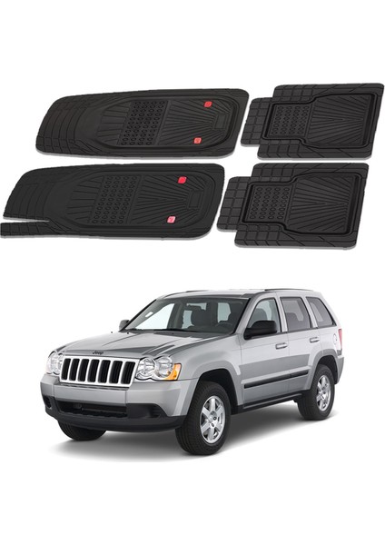 Oto Pandami Jeep Grand Cherokee Wh 2005 - 2010 Uyumlu Paspas Seti PP145A1