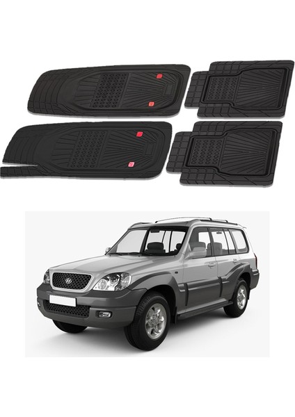 Oto Pandami Hyundai Terracan 2001 - 2006 Uyumlu Paspas Seti PP150A1