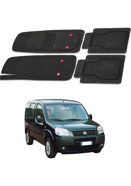 Oto Pandami Fiat Doblo 1 2000 - 2010 Uyumlu Paspas Seti PP166A1