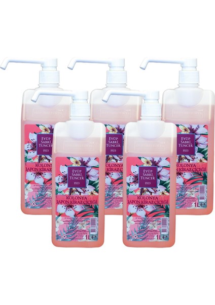 Japon Kiraz Çiçeği Kolonyası 1 lt x 5 fiyatları