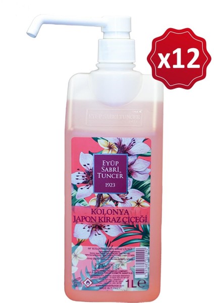 Japon Kiraz Çiçeği Kolonyası 1 lt x 12 fiyatları