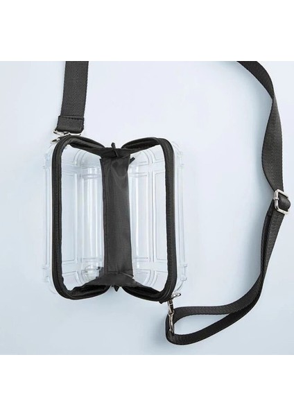 Rahat Küçük Kutu Tasarımcı Çanta Kadın Omuz Crossbody Çanta Yeni Moda Şeffaf Geniş Omuz Askısı Çanta (Yurt Dışından) modelleri