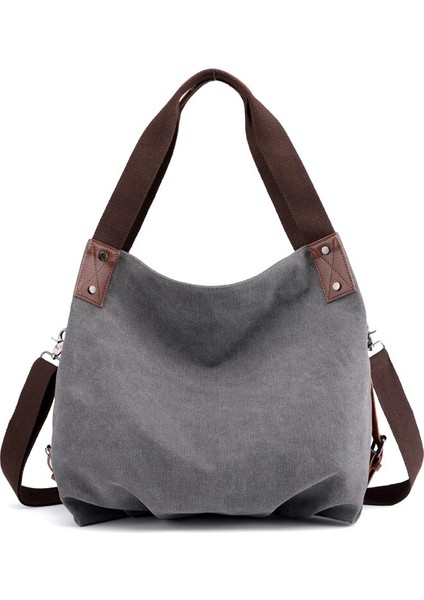 Kadınlar Için Kanvas Omuz Çantası Crossbody Çanta (Yurt Dışından)