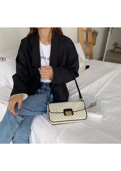 Kadın Çanta Tasarımcısı Baskı Askı Kadın Çanta Lüks Pu Deri Crossbody Çanta Büyük Çanta (Yurt Dışından) fırsatları