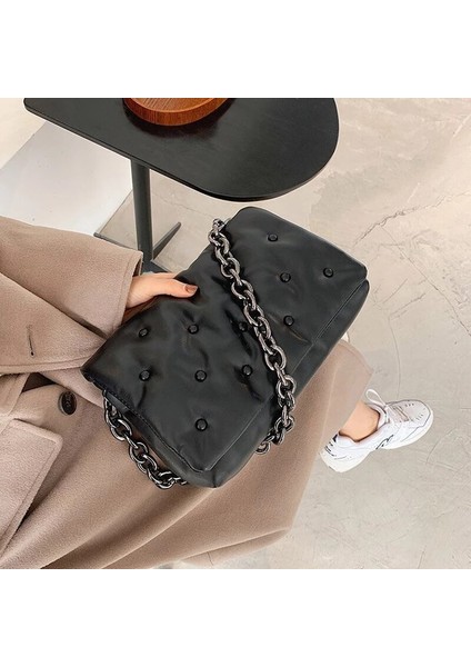 Metal Zincir Omuz Çantaları ve Çanta Kadın El Çantaları Kadınlar Hobo Çanta (Yurt Dışından)