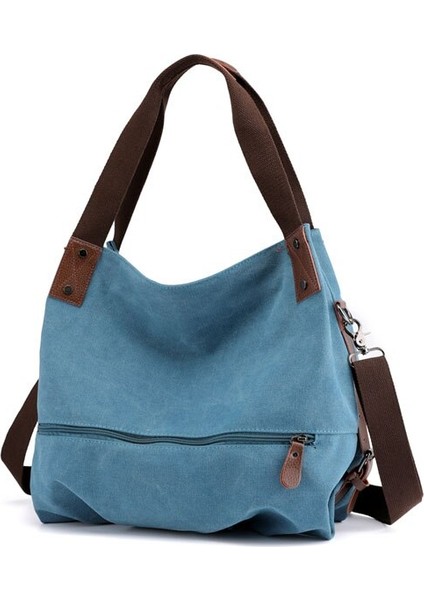 Kadınlar Için Kanvas Omuz Çantası Crossbody Çanta (Yurt Dışından)