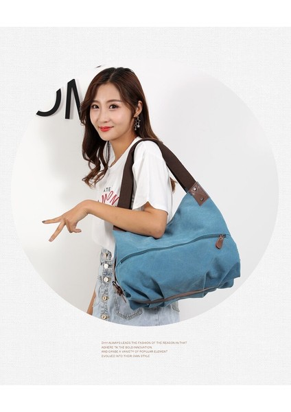 Kadınlar Için Kanvas Omuz Çantası Crossbody Çanta (Yurt Dışından) fiyatları