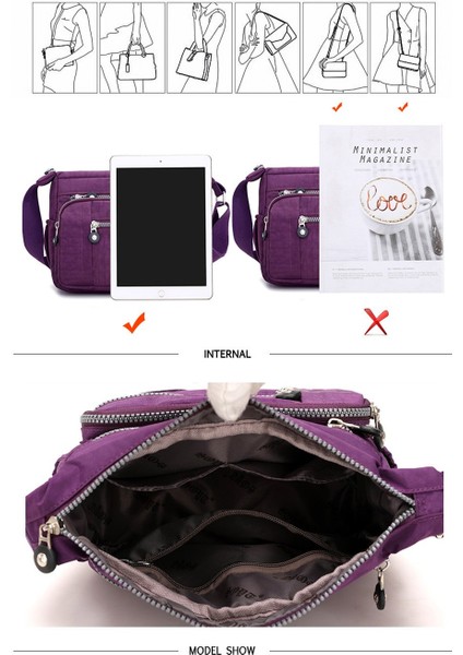 Kadın Omuz Crossbody Plaj Çantası Çanta (Yurt Dışından) fırsatları