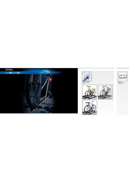 Uni-Bike Araba Üstü Bisiklet Taşıyıcı Aynakol Bağlantılı