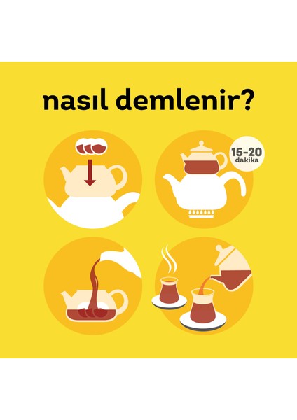 Demlik Poşet Çay Doğu Karadeniz 100'Lü