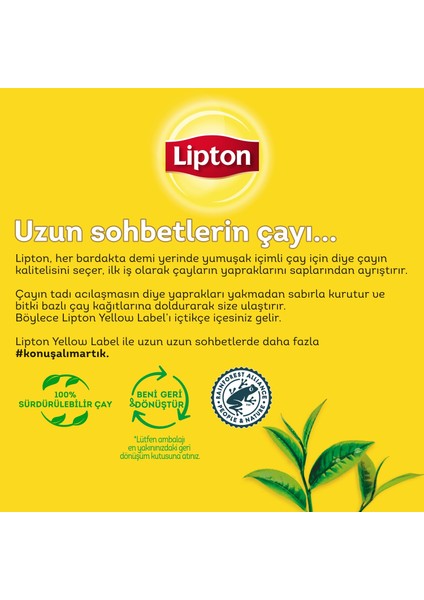 Demlik Poşet Çay Doğu Karadeniz 100'Lü
