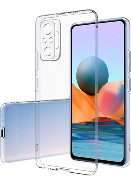 Bilişim Akademi Xiaomi Redmi Note 10 Pro Kılıf Şeffaf Silikon Kapak