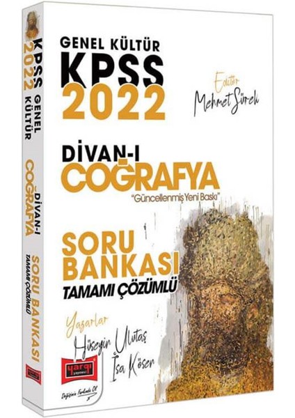 2022 KPSS Genel Kültür Divan-I Coğrafya Tamamı Çözümlü Soru Bankası