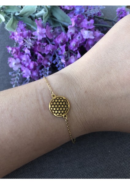 Çelik Yaşam Çiçeği Bileklik fiyatları