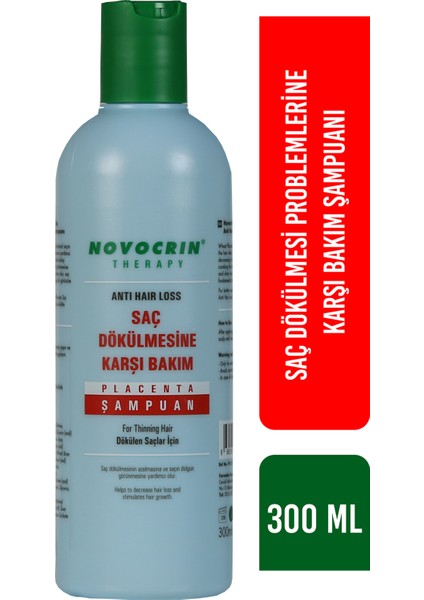 Anti-Hair Loss Dökülen Saçlar İçin Şampuan 300 ml