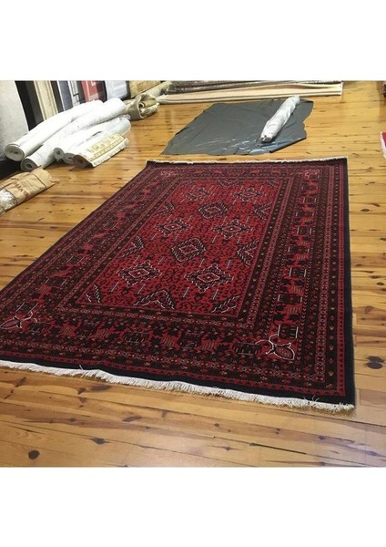 Uşak Afgan 1. Kalite Saf Yün Özel Dokuma Halı