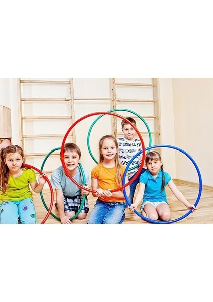 10 Adet 48 cm Hulohop Renkli Holo Hop Bel Inceltici Jimnastik Çemberi Egitici Çember fırsatları