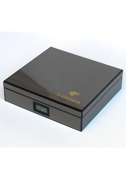 Karbon Desenli Humidor Puro Kutusu modelleri