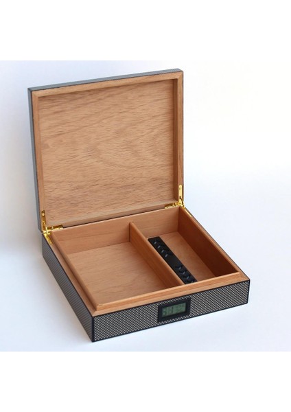 Karbon Desenli Humidor Puro Kutusu fırsatları