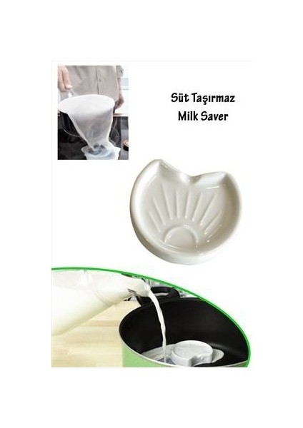 Pratik Süt Taşırmaz Milk Saver Süt Kaynama Uyarı Süt Taşı Mutfak Tencere Pişirme Aparatı