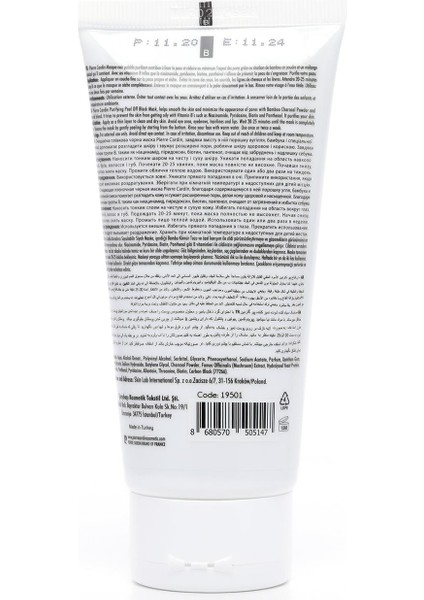 Peel Off Soyulabilir Siyah Maske 80 ml