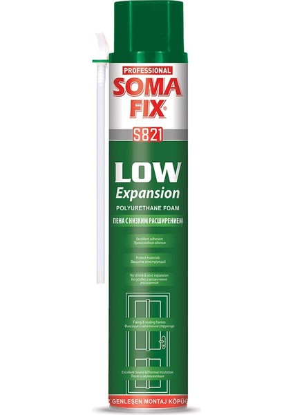 850 gr / 750 ml Şişmeyen Köpük (SOMAFIX.S821)