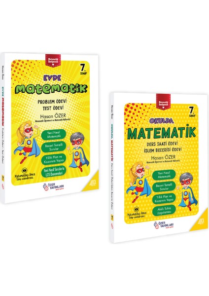 Okulda - Evde Ortaokul 7. Sınıf Matematik Seti