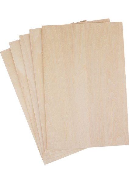 2x 10 Adet El Sanatları Bitmemiş Boyasız Ahşap Kurulu Basswood Dıy Model Oyuncaklar Için (Yurt Dışından)