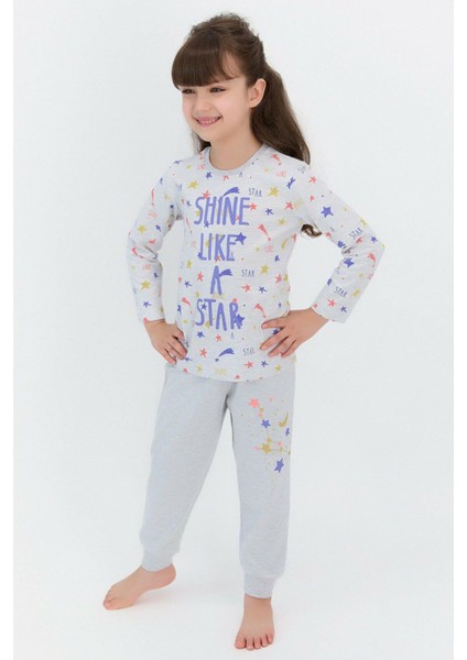Kız Çocuk Pijama Takım RP2595-G 22K