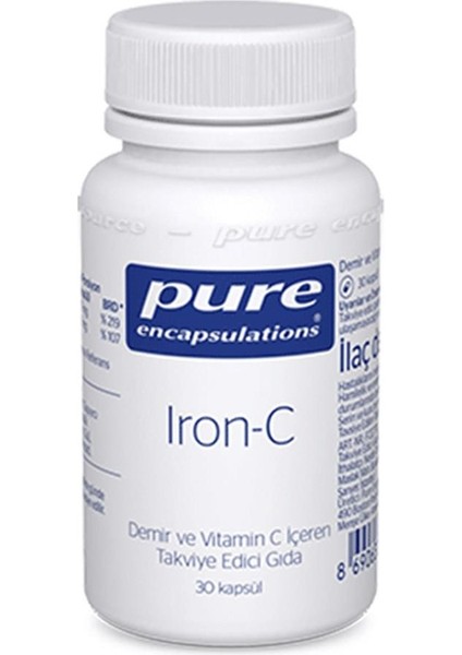 Iron-C + 30 Kapsül