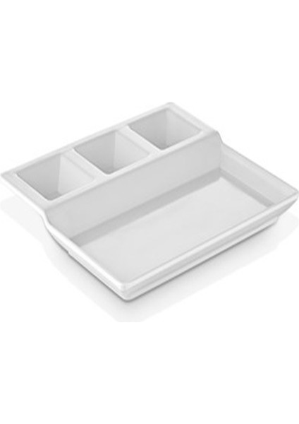 111.PW - 3'lü Burger Tabak Seti 27 x 23 cm., Thermoset Melamin fiyatları