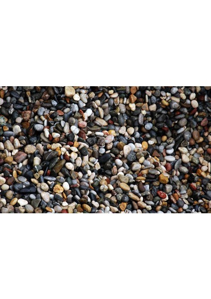 taş Tamburlanmış Dolomit Dekoratif Taş Dere Çakılı Taşı Akvaryuma Uygun - 20 kg