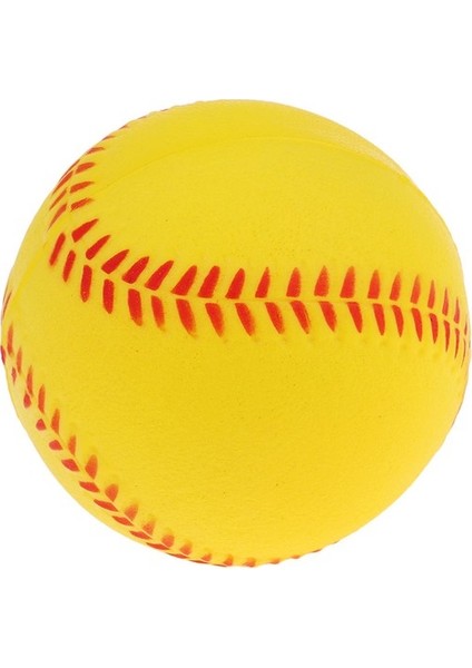 Emniyet Beyzbol Uygulama Eğitimi Pu Softball Topları Spor Takımı Oyunu Sarı (Yurt Dışından)