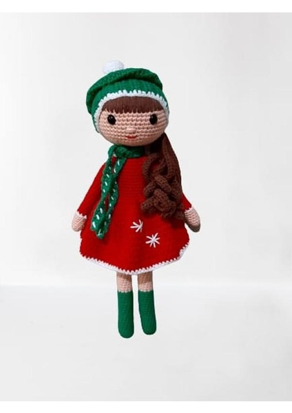 Yılbaşı Güz Bebek Amigurumi Organik Oyuncak