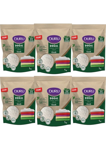 Granül Matik Sabun Klasik 6 x 1kg