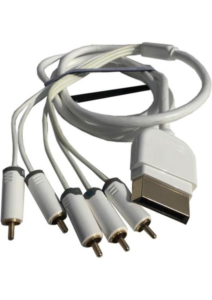 TTAF Xbox 360 5 Rca Companent + R/l Audio Kablo 99006
