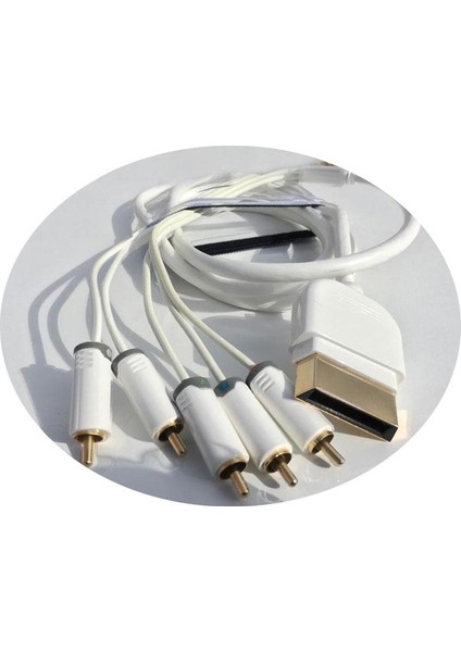 TTAF Xbox 360 5 Rca Companent + R/l Audio Kablo 99006