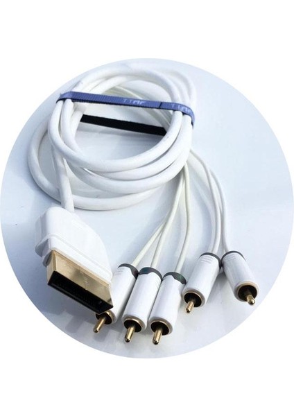 TTAF Xbox 360 5 Rca Companent + R/l Audio Kablo 99006