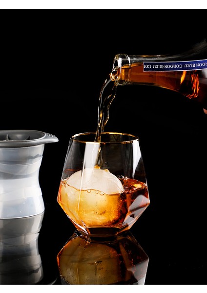 Silikon Viski Buz Kalıbı Ikili Set (Yurt Dışından)