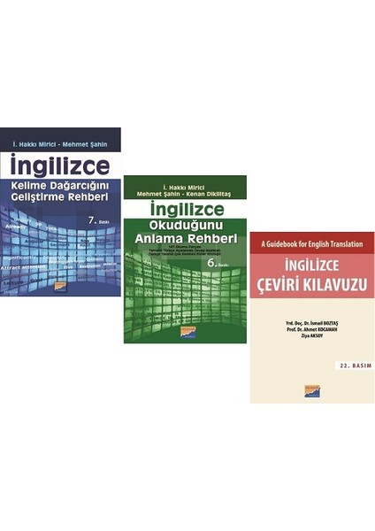 Siyasal Kitabevi Ingilizce Çeviri Kılavuzu - Ingilizce Okuduğunu Anlama Rehberi - Ingilizce Kelime Dağarcığını Geliştirme Rehberi