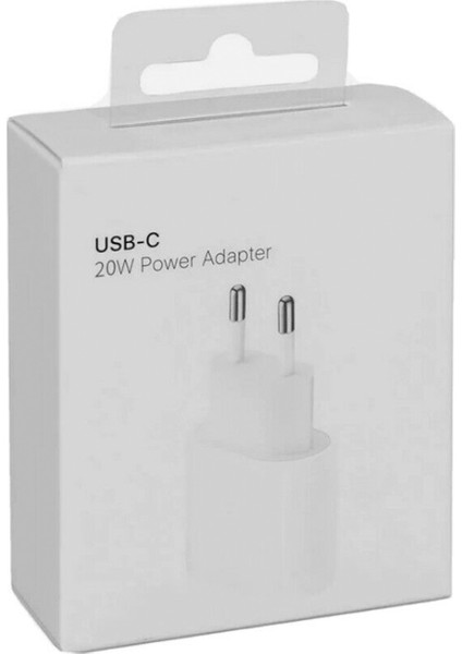 Apple iPhone Se (2. Nesil) Uyumlu 20W Usb-C Güç Adaptörü + 1m Usb-C Lightning Şarj Kablosu Seti