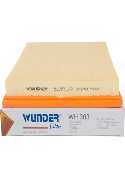 Opel Astra H Hava Filtresi (Wunder)