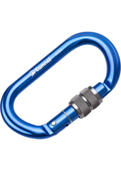 25KN Alüminyum Kaya Tırmanışı Güvenliği D Tipi Carabiner Mavi Bidgeli (Yurt Dışından) fiyatları