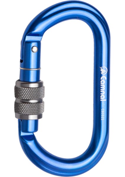 25KN Alüminyum Kaya Tırmanışı Güvenliği D Tipi Carabiner Mavi Bidgeli (Yurt Dışından) indirimleri