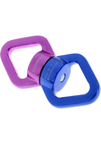 30KN Halat Döner Bağlayıcı Spinner Kaya Tırmanışı / Salıncak Seti / Havadan Dans Mavi Mor (Yurt Dışından) indirimleri